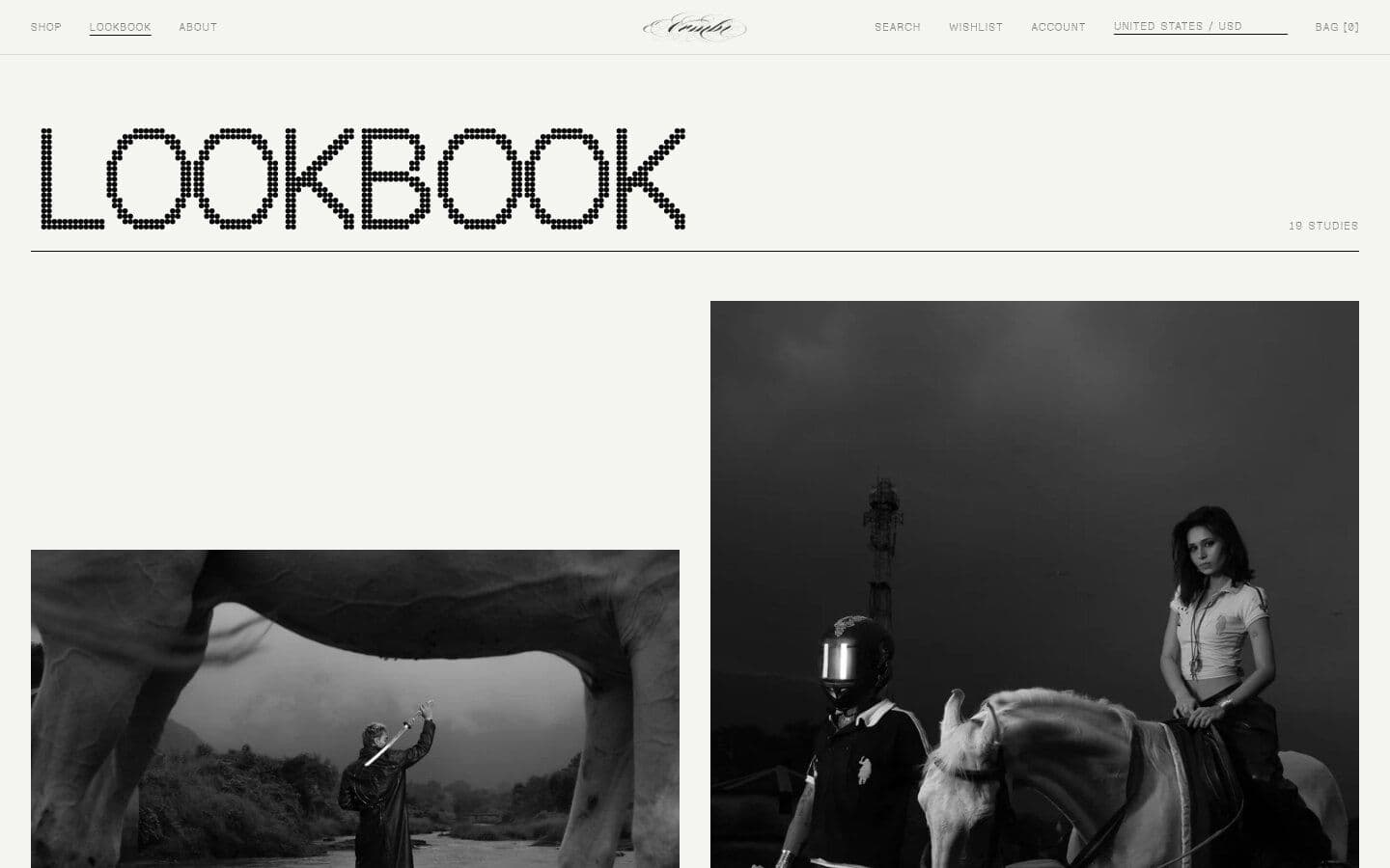 NVMBR lookbook, the campaign archive